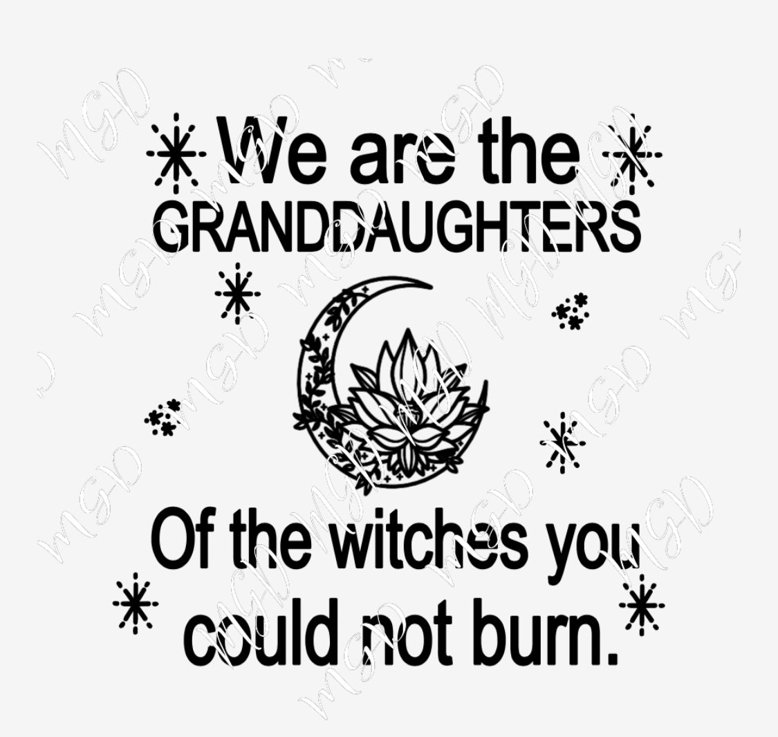 Granddaughter witches tank