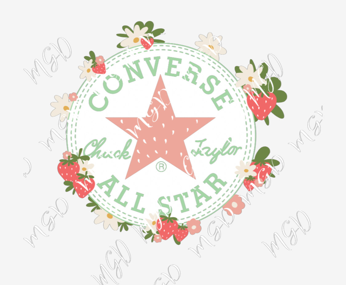 Strawberry Converse Shirt