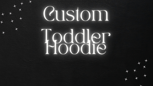 Custom Toddler Pull over Fleece Hoodie