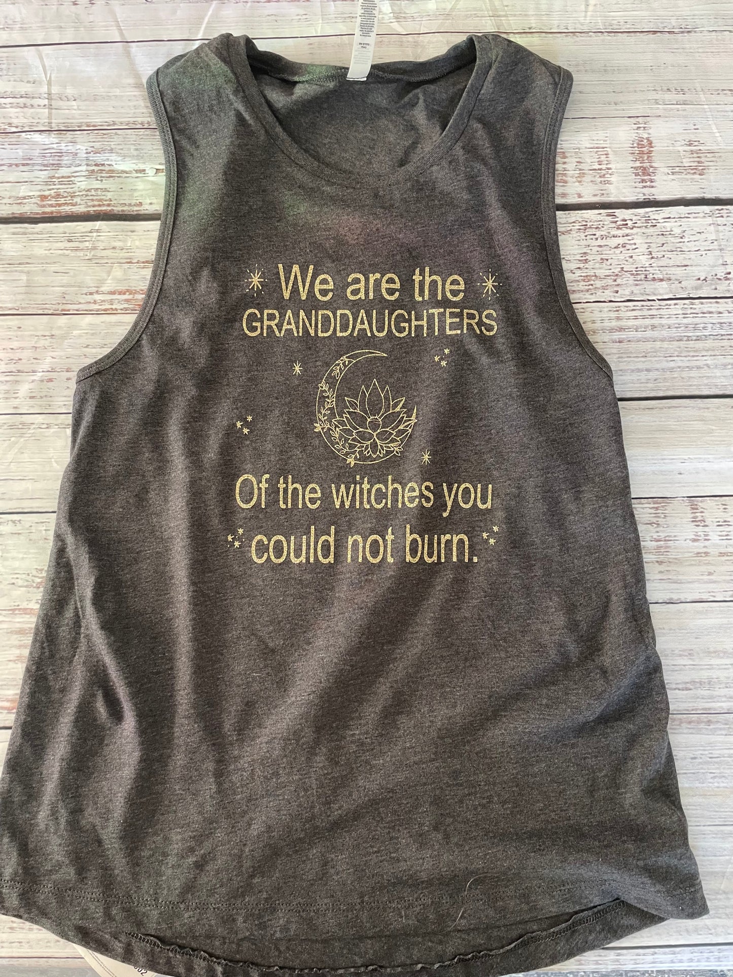 Granddaughter witches tank